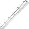 Ecran étanche pour tube LED 1 x 1500 mm avec raccordement à une extrémité IP65 T8 G13