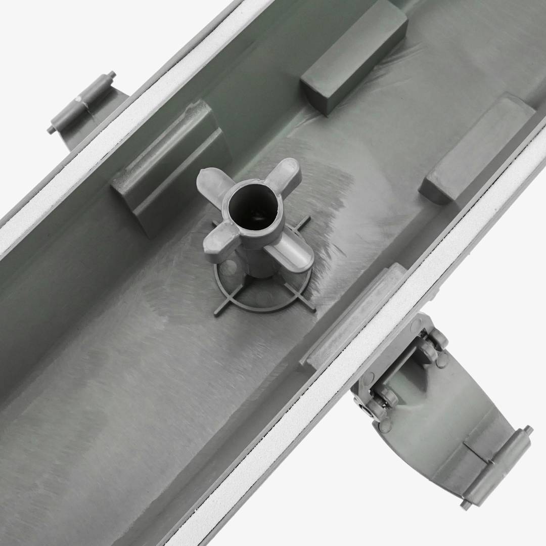 Ecran étanche pour tube LED 1 x 1500 mm avec raccordement à une extrémité IP65 T8 G13