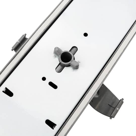 Ecran étanche pour tube LED 1 x 1500 mm avec raccordement à une extrémité IP65 T8 G13