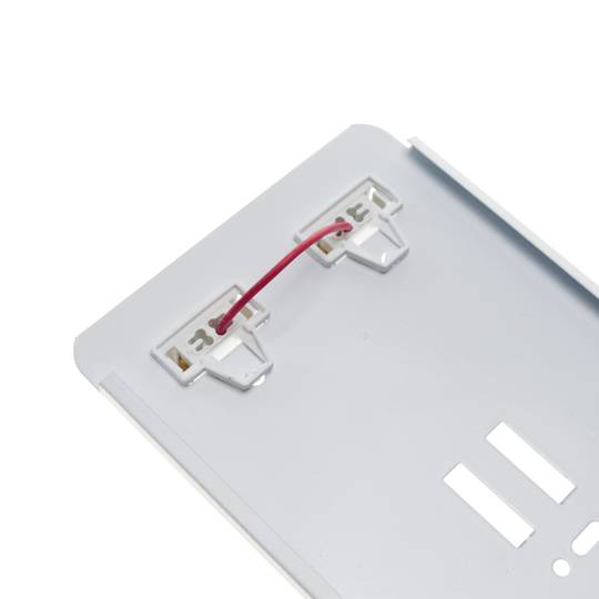 Waterproof screen for LED tube 2 x 1200 mm with connection on one end IP65 T8 G13