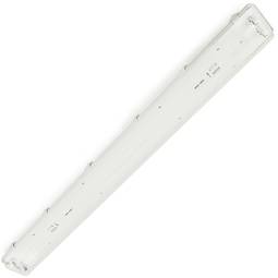Tela impermeável para tubo de LED 2 x 1500 mm com conexão em uma extremidade IP65 T8 G13