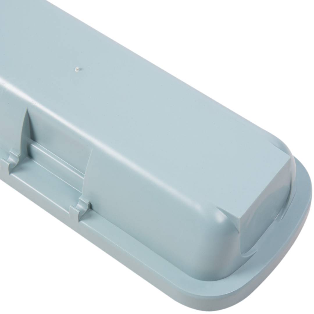 Ecran étanche pour tube LED 1 x 1200 mm avec raccordement à deux extrémités IP65 T8 G13