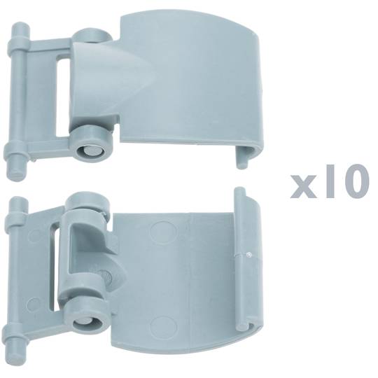 Ecran étanche pour tube LED 1 x 1200 mm avec raccordement à deux extrémités IP65 T8 G13
