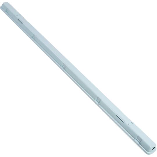 Ecran étanche pour tube LED 1 x 1200 mm avec raccordement à deux extrémités IP65 T8 G13