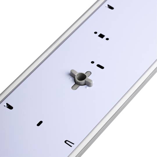 Pantalla estanca per a tub LED 2 x 1200 mm amb connexió en dos extrems IP65 T8 G13