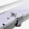 Pantalla estanca per a tub LED 2 x 1200 mm amb connexió en dos extrems IP65 T8 G13