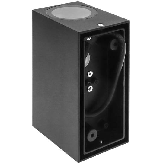 Aplique quadrada LED IP54 2x35W GU10 220V 3200K