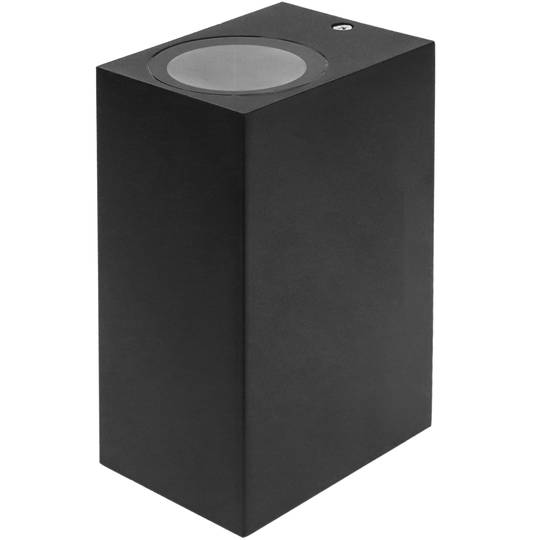 Aplique quadrada LED IP54 2x35W GU10 220V 3200K