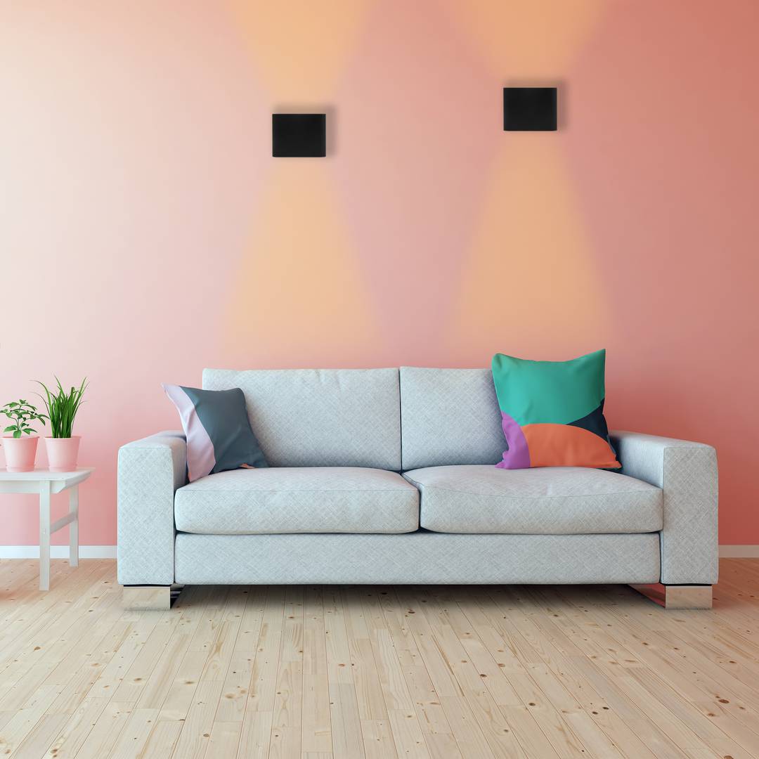 Wandlamp IP54 2x3W 220V 3200K LED