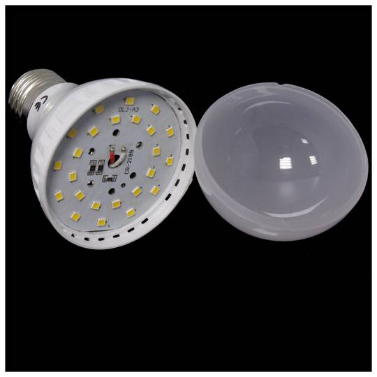 Bombeta LED G55 E27 230VAC 5W llum càlida 3000K