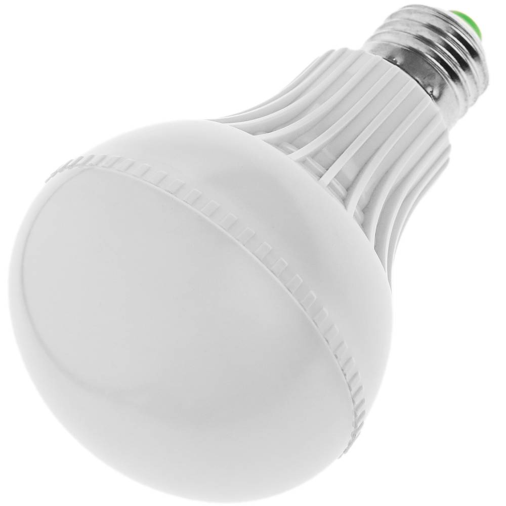 Lâmpada LED G70 E27 230VAC 9W luz quente 3000K