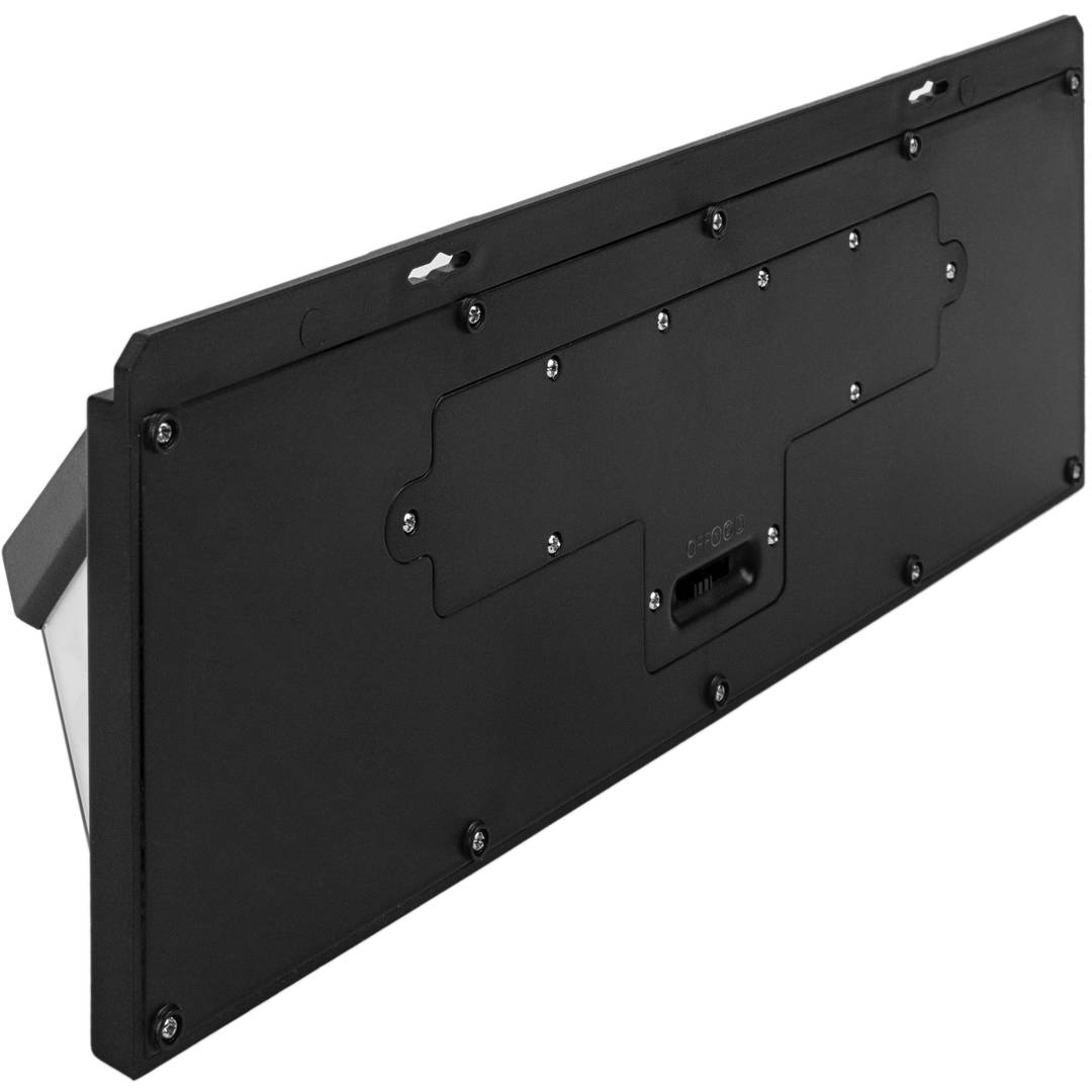 Solar LED Wandleuchte Wiederaufladbare Wandleuchte mit Bewegungsmelder und dunkler IP54 10W