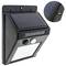 Aplique solar LED Lámpara recargable de pared con sensor de movimiento y oscuridad IP44 4W