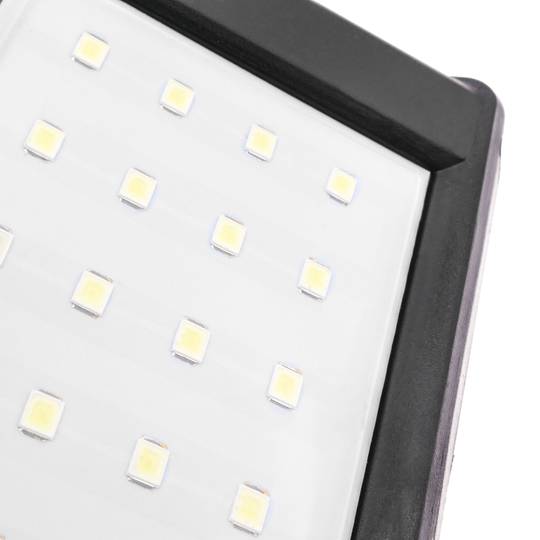 Aplique solar LED Lámpara recargable de pared con sensor de movimiento y oscuridad IP44 4W