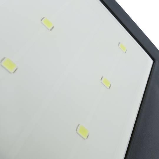 Lampe murale LED solaire Lampe murale rechargeable avec détecteur de mouvement et IP65 foncé IPW 1,5