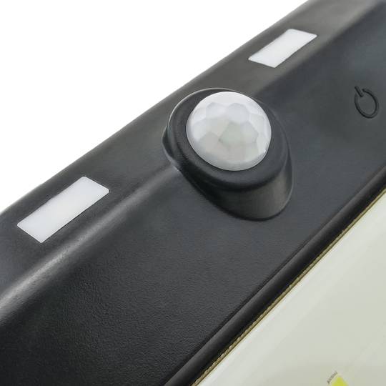 Lampe murale LED solaire Lampe murale rechargeable avec détecteur de mouvement et IP65 foncé IPW 1,5