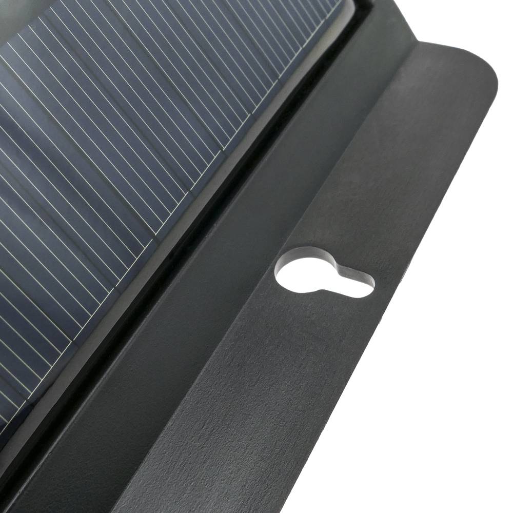 Lampe murale LED solaire Lampe murale rechargeable avec détecteur de mouvement et IP65 foncé IPW 1,5