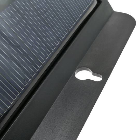 Lampe murale LED solaire Lampe murale rechargeable avec détecteur de mouvement et IP65 foncé IPW 1,5