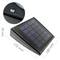 Aplique solar LED Lámpara recargable de pared con sensor de movimiento y oscuridad IP44 2W