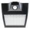 Aplique solar LED Lámpara recargable de pared con sensor de movimiento y oscuridad IP44 2W