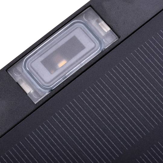 LED Solar Wandleuchte Mini wiederaufladbare Wandlampe mit Bewegungs- und Dunkelheitssensor IP65 400 Lumen mit 2 Betriebsmodi