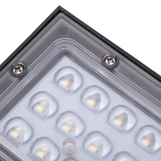 LED Solar Wandleuchte Mini wiederaufladbare Wandlampe mit Bewegungs- und Dunkelheitssensor IP65 400 Lumen mit 2 Betriebsmodi