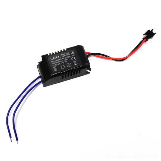 Inbouwdownlight LED 1x7W 120x120mm vierkant wit koude dag 6000K