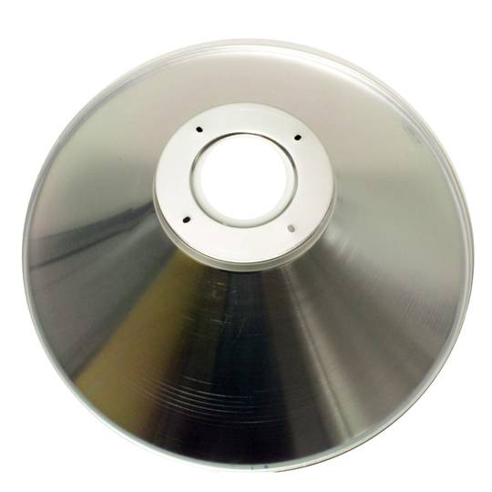 Reflektierende Bildschirm für industrielle LED Lampenöffnung 120 ° 50x14cm