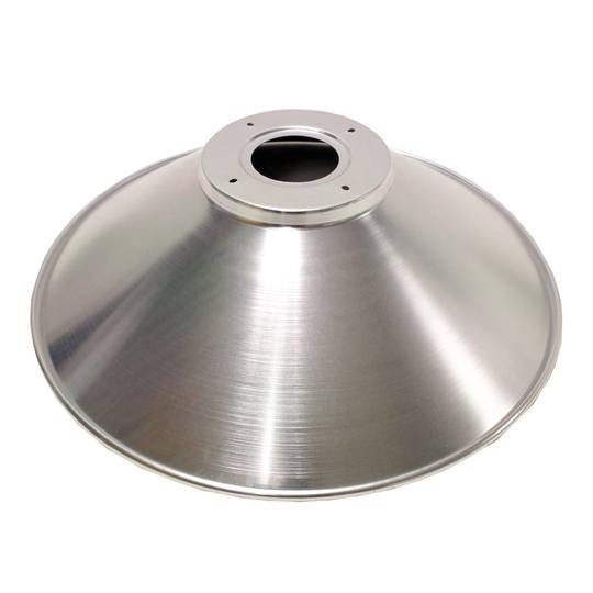 Reflektierende Bildschirm für industrielle LED Lampenöffnung 120 ° 50x14cm