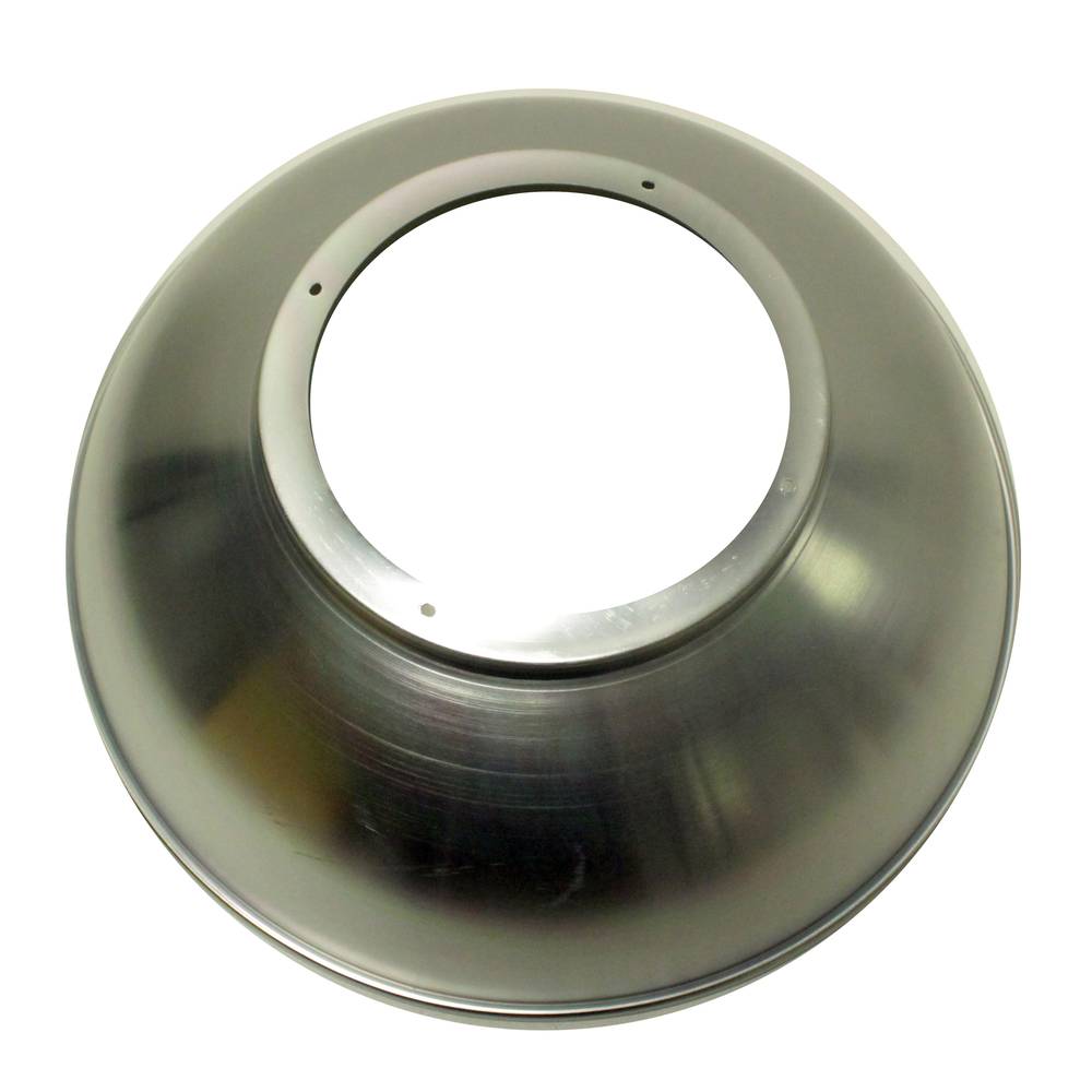Pantalla reflectora para lámpara LED industrial de apertura 100° 50 x 17cm