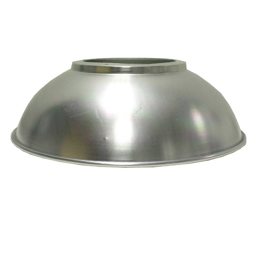 Pantalla reflectora para lámpara LED industrial de apertura 100° 50 x 17cm