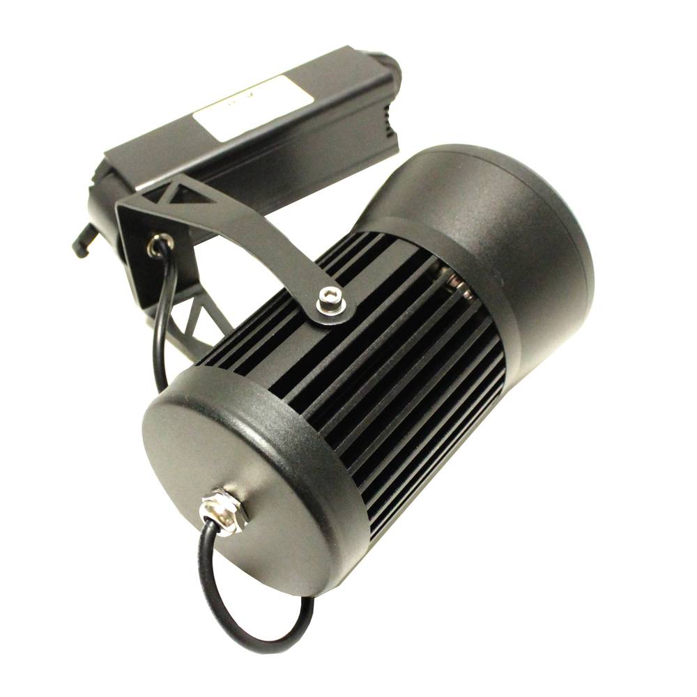 Focus black rail 20W LED COB 3000K warm light 115x168mm