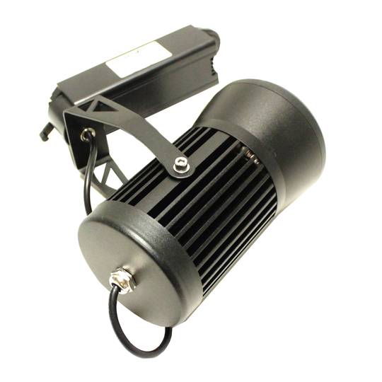 Focus black rail 20W LED COB 3000K warm light 115x168mm