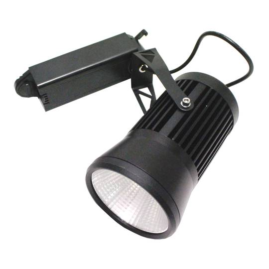 Focus black rail 20W LED COB 3000K warm light 115x168mm