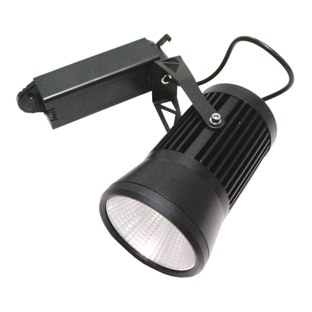 COB 30W 6000K czarna szyna punktowa LED 115x168mm światło dzienne