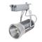 Zilveren LED-spot COB 30W 3000K 115x168mm warm licht