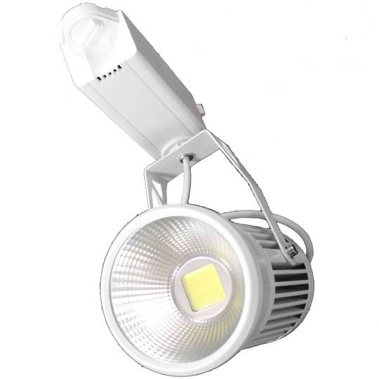 COB 20W 6000K witte led-railspot 115x168mm daglicht
