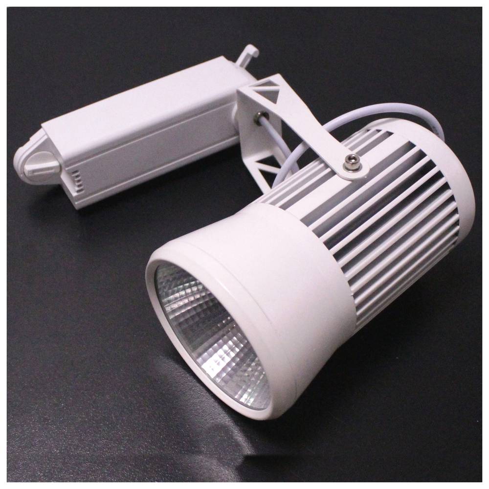 COB 20W 6000K witte led-railspot 115x168mm daglicht