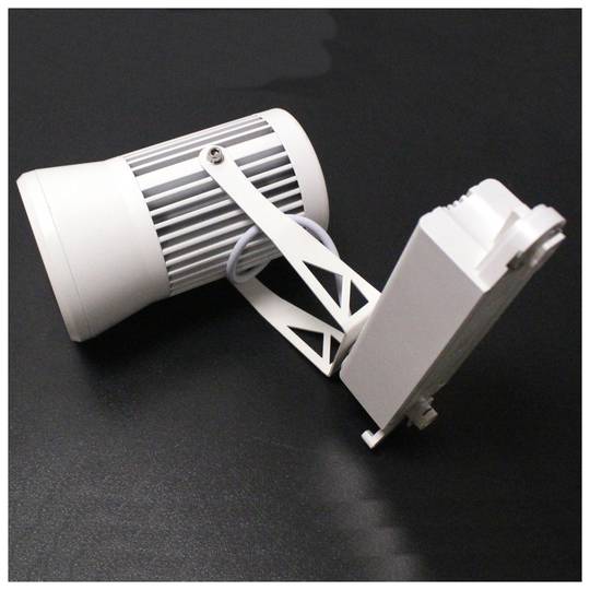 COB 20W 6000K witte led-railspot 115x168mm daglicht