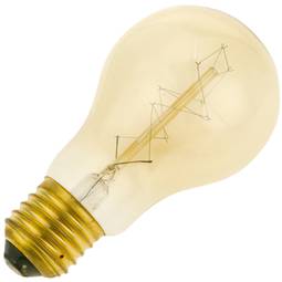 Bombeta Edison de filaments incandescents E27 220VAC 40W 60x108mm