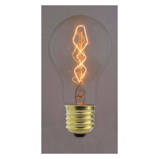 Bombeta Edison de filaments incandescents E27 220VAC 40W 60x108mm