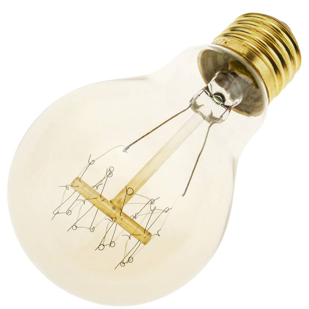 Edison incandescent filament bulb E27 40W 220VAC 60 x 108 mm