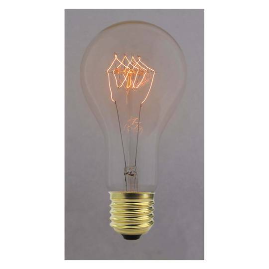 Bombeta Edison de filaments incandescents E27 220VAC 40W 66x130mm