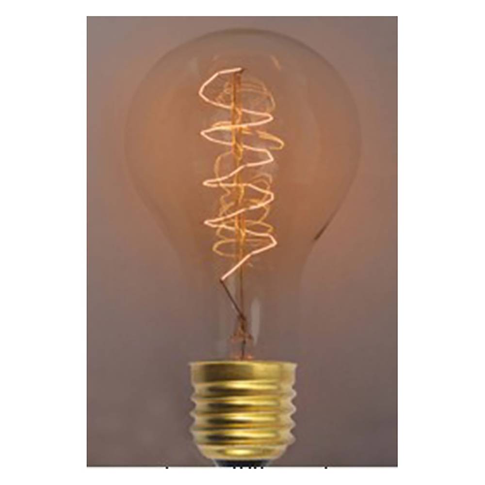 Edison Glühwendel Lampe E27 40W 220VAC Spule 80x156mm