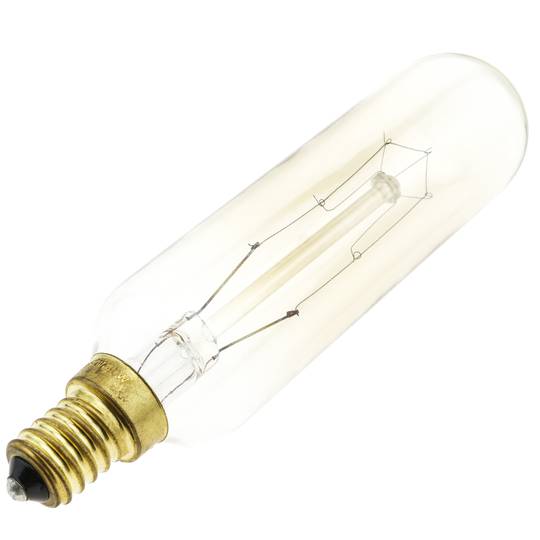 Edison incandescent filament bulb E14 220VAC 30x128mm 40W T30