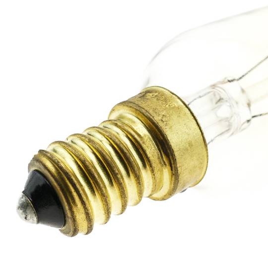 Edison incandescent filament bulb E14 220VAC 30x128mm 40W T30