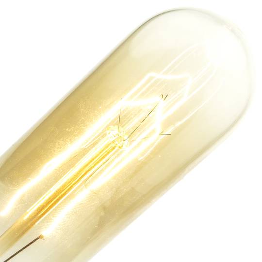 Edison incandescent filament bulb E14 220VAC 30x128mm 40W T30