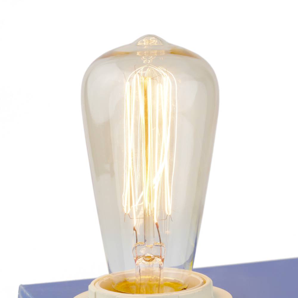 Bombeta Edison de filaments incandescents E27 220VAC 40W 48x107mm ST48