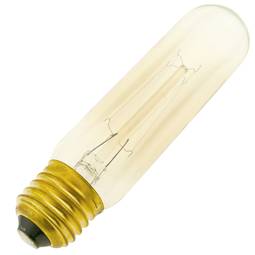 Edison Glühwendel Lampe E27 40W 220VAC T30 32x129mm