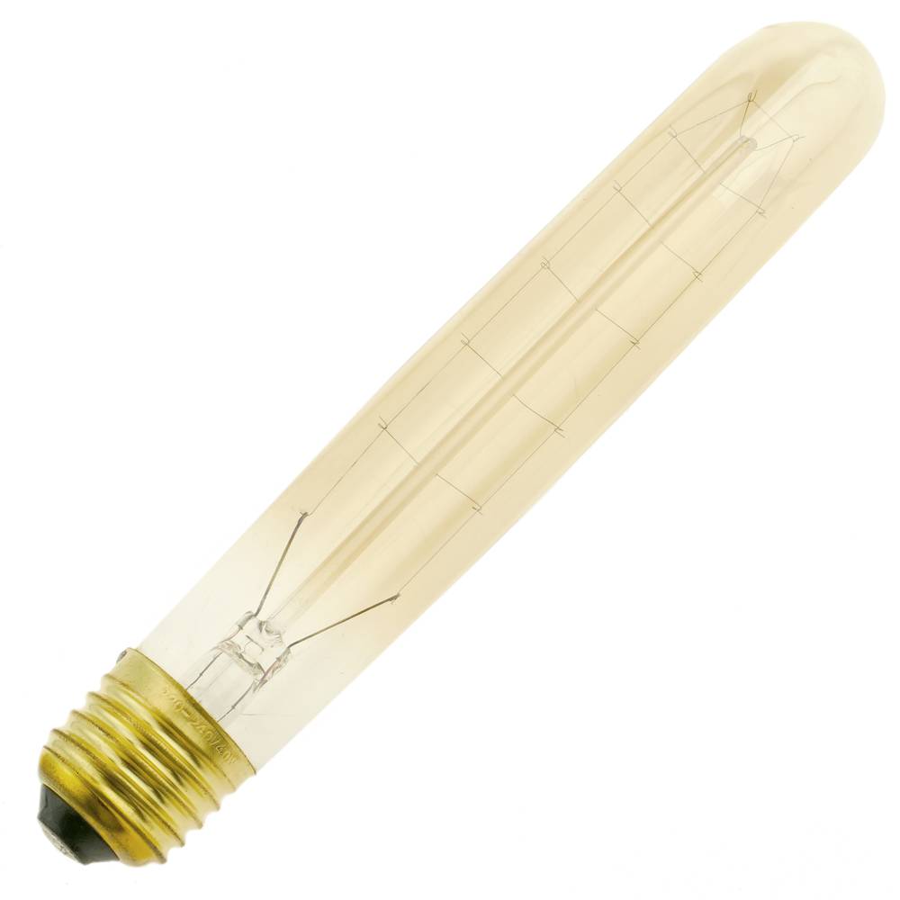 Gloeilamp Edison-gloeilamp E27 220VAC 40W 30x185mm T30 parallel